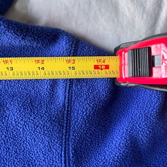 Gap Kids XS (4–5) Fleece Hoodie Royal Blue w/ Orange Hood - Picture 5 of 10